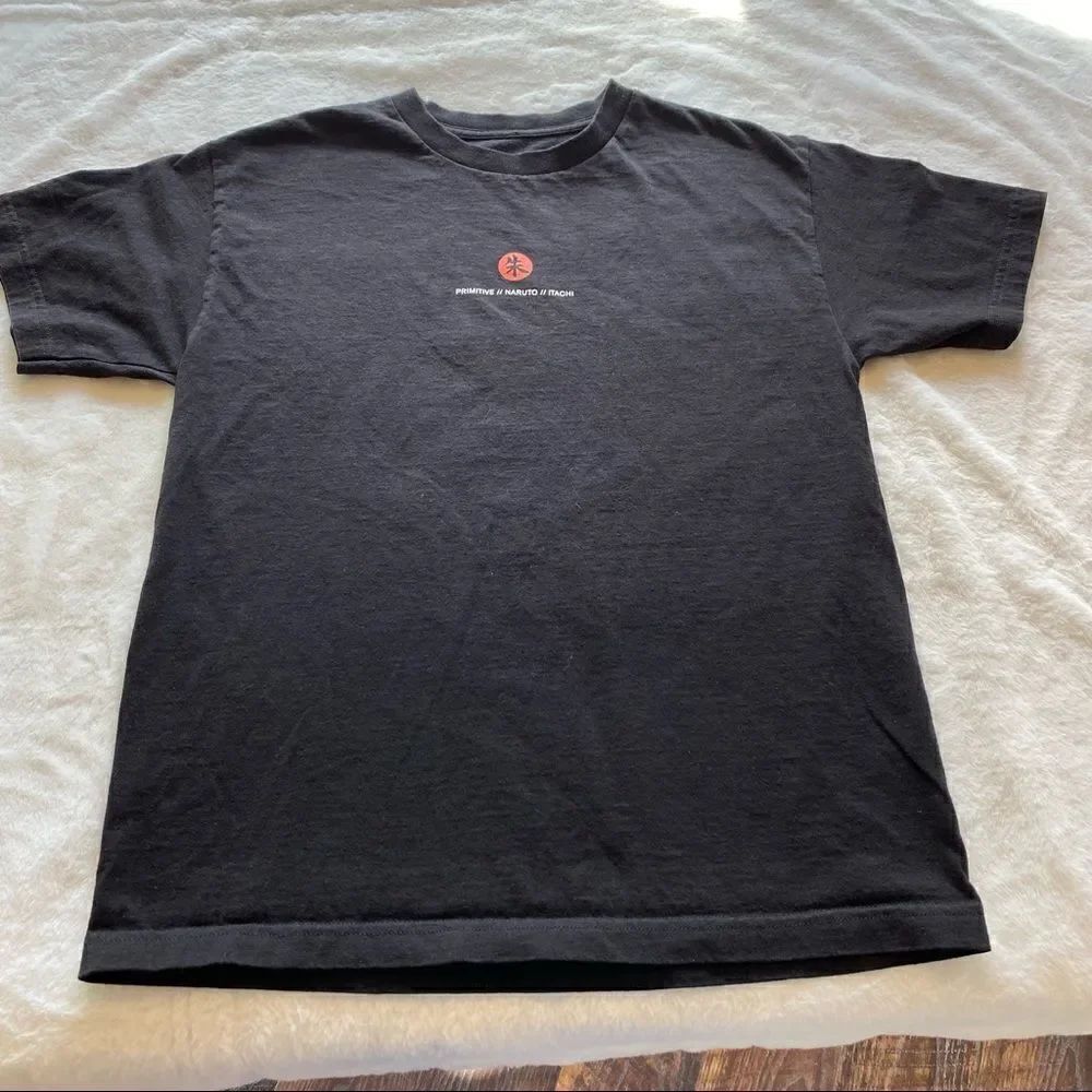 Primitive Naruto Black Graphic T-Shirt Size Medium